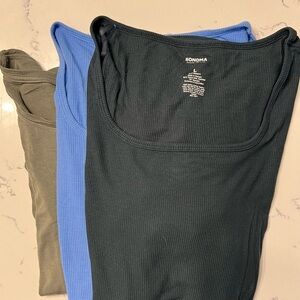 3 Fitted Maternity Shirts